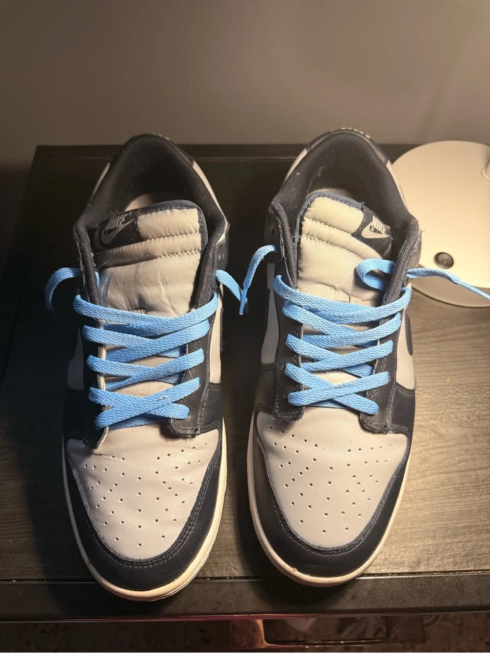 Nike Dunk Low 'Midnight Navy University Blue' M 12 with box